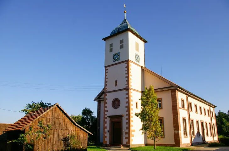 Evangelische Kirche Walddorf, Germany